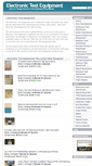 Mobile Screenshot of electronictestgear.com