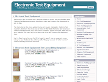 Tablet Screenshot of electronictestgear.com